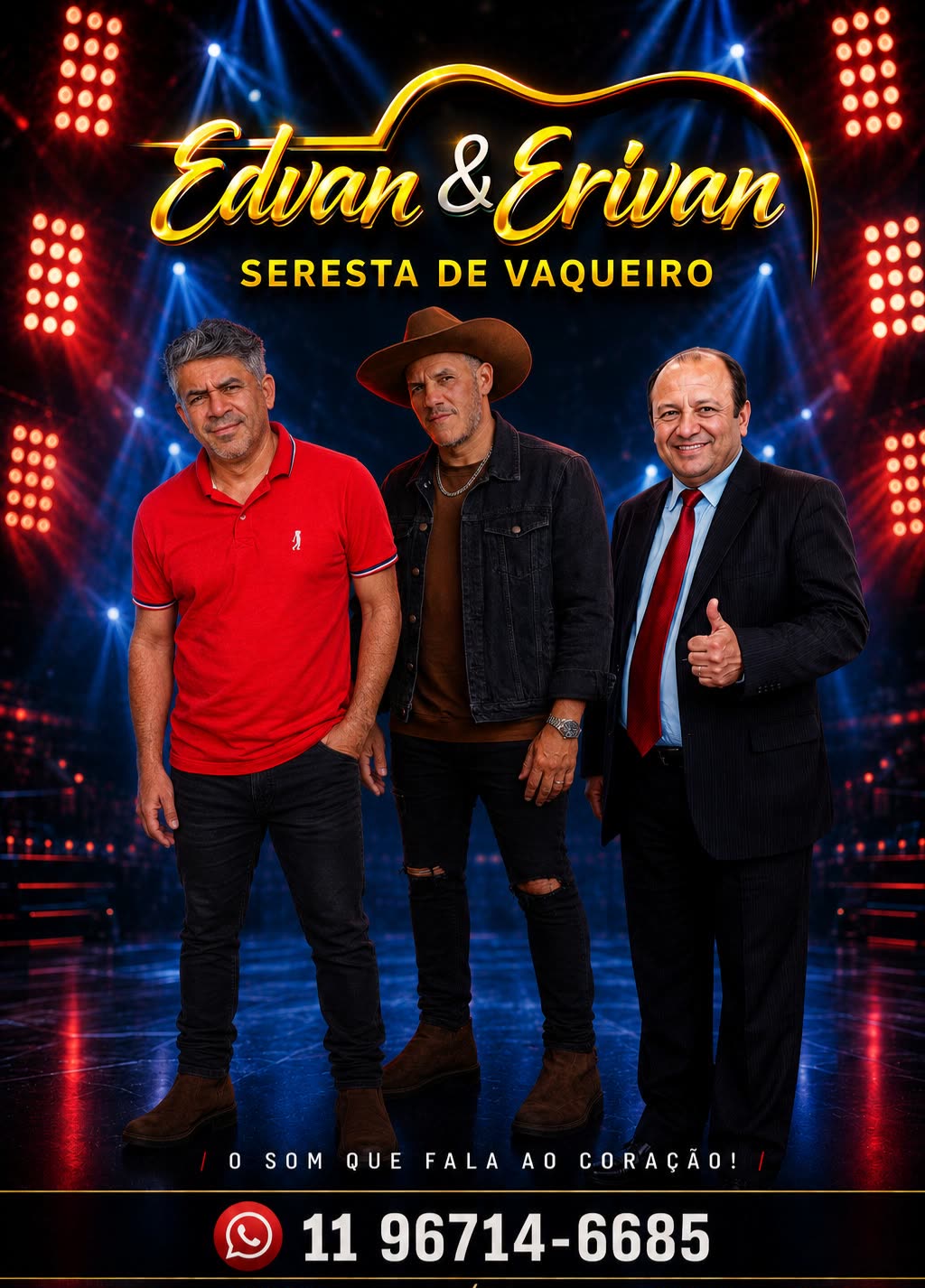 Cartaz de Edvan & Erivan — Seresta de Vaqueiro